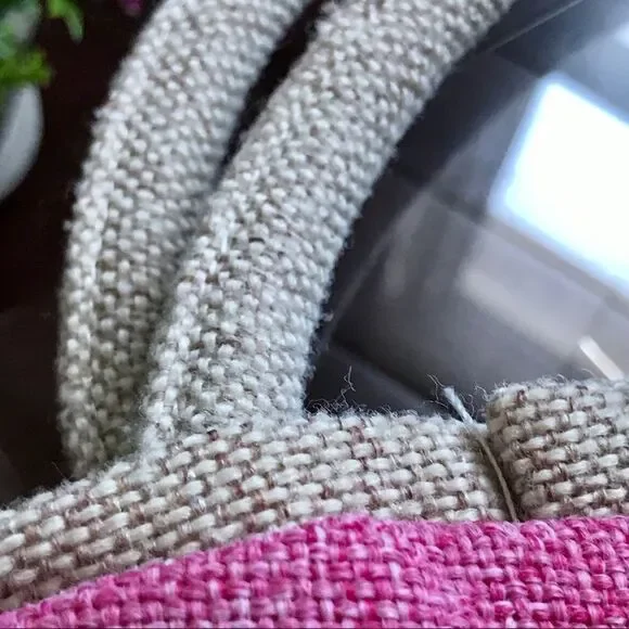 Cute Boho Burlap Purse - Picture 4 of 9